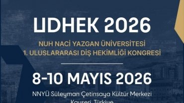 UDHEK'26 - NNYÜ 1. Uluslararası Diş Hekimliği Kongresi